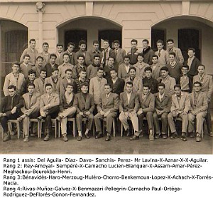 COLLEGE MODERNE LECLERC SIDI BEL ABBES 1955 1 ERE
